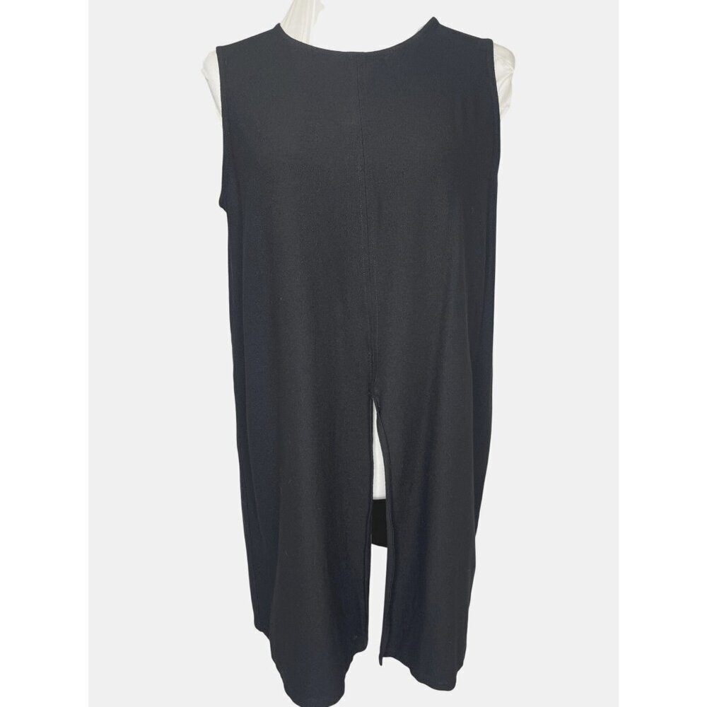 Eileen Fisher Tunic Sleeveless Black Color Size S/P